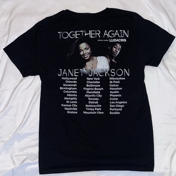 Janet Jackson concert t-shirt size Medium - Picture 3 of 5